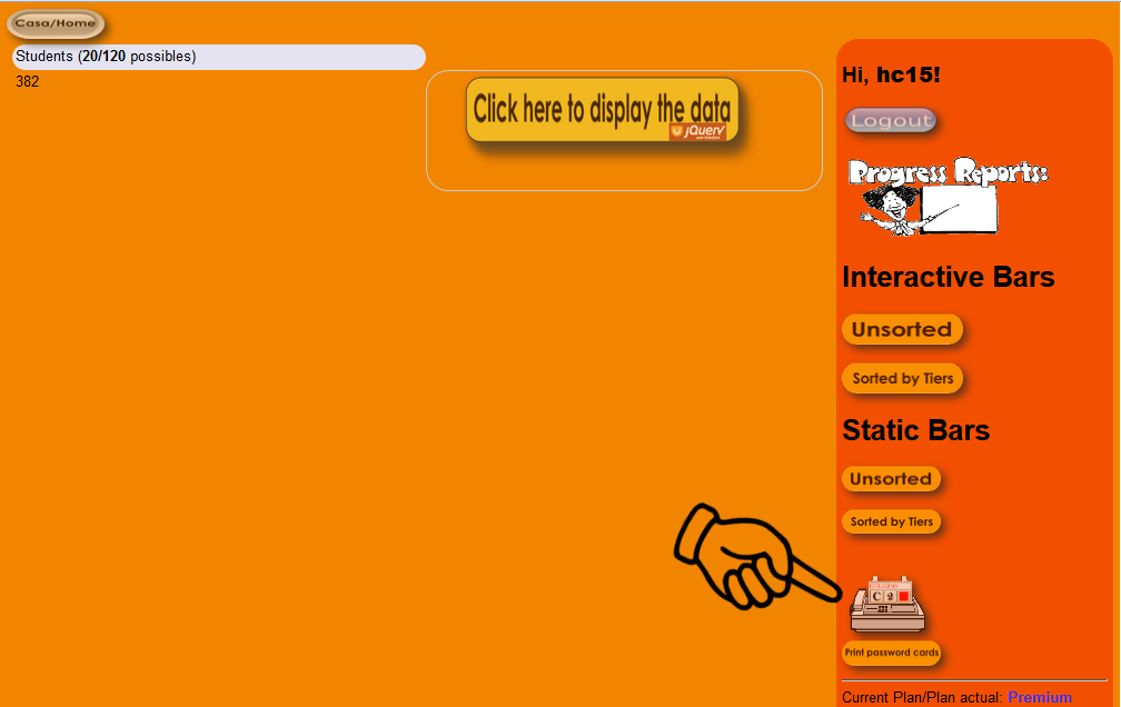 Screenshot of Login Cards Link Login Cards Link