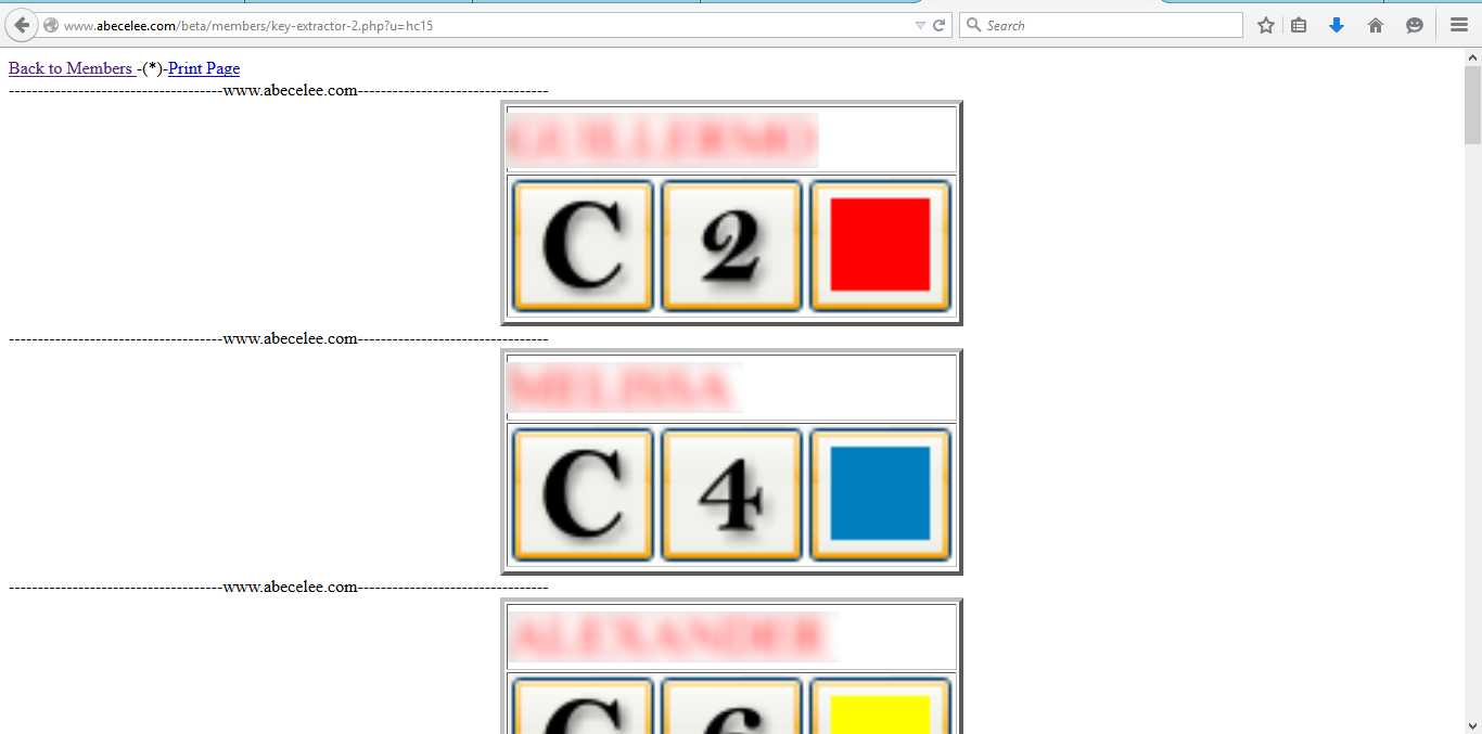 Screenshot of Login Cards Link Login Cards Link